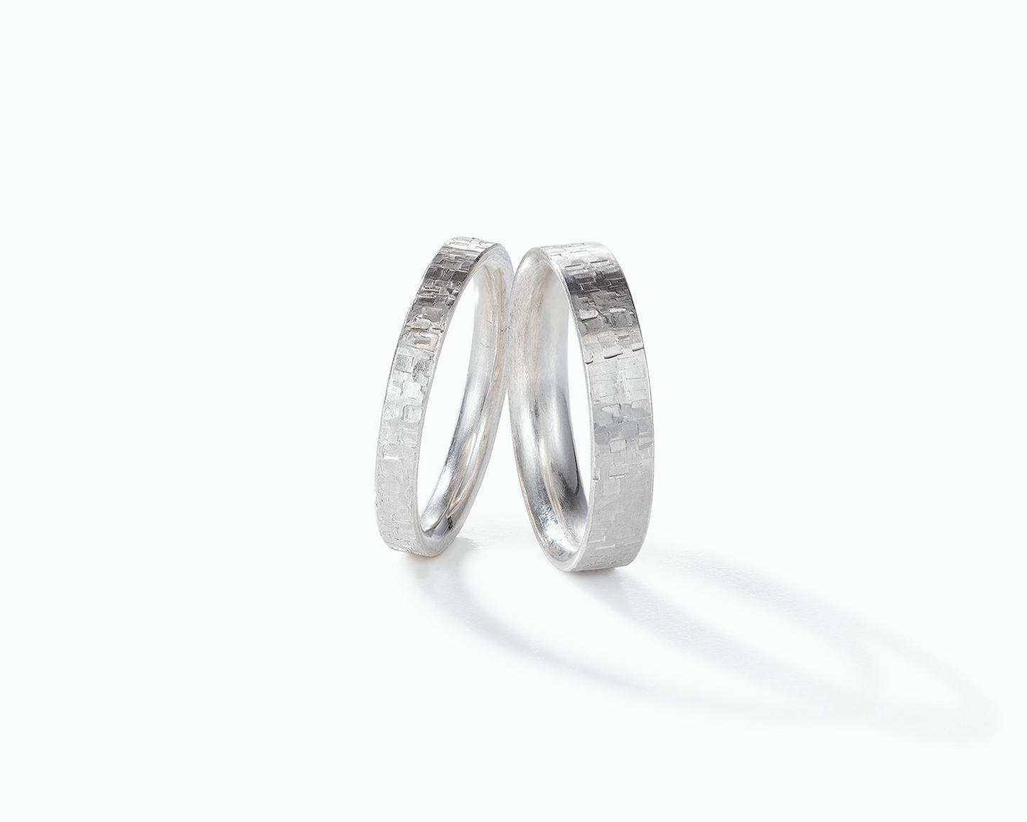 Ring "globolous", silver plated