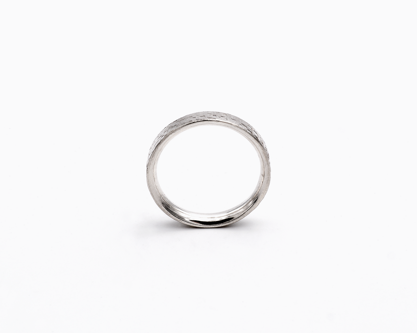 Ring "globolous", silver plated